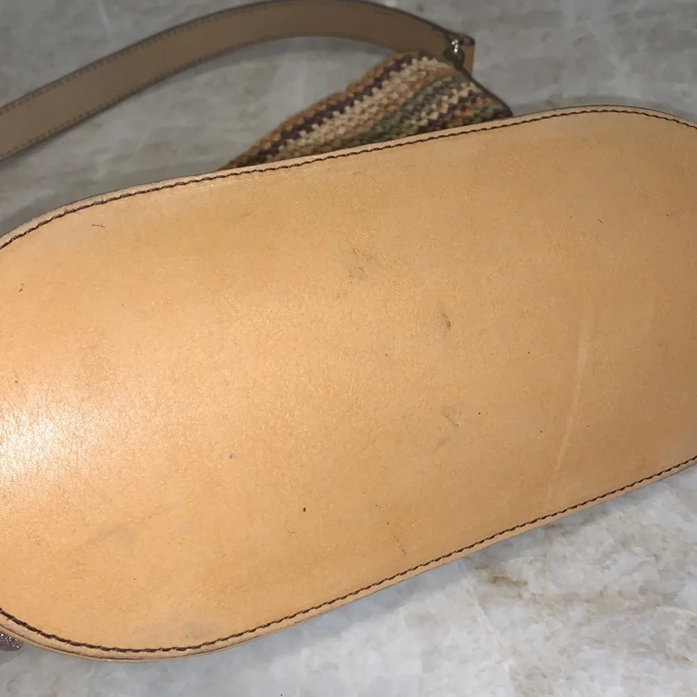 Brighton raffia Ferrara purse